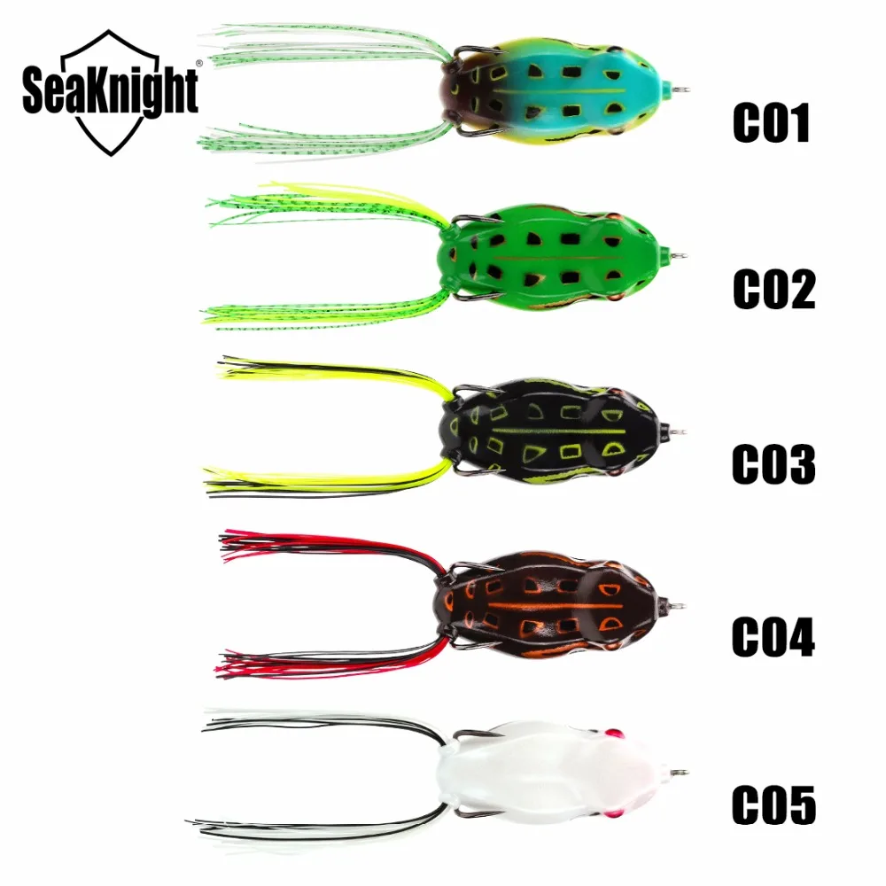 SeaKnight-señuelo de pesca suave SK403, 1 unidad, 6,5g, 45mm, señuelo de pesca de goma - imagen 2