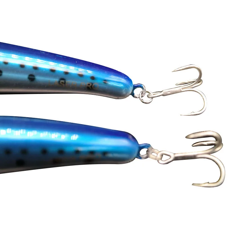 Wobbler minnow-señuelo de pesca flotante, 21cm, 40g, tamaño grande, para pesca en roca, láser pro, 1 unids/paquete - imagen 5