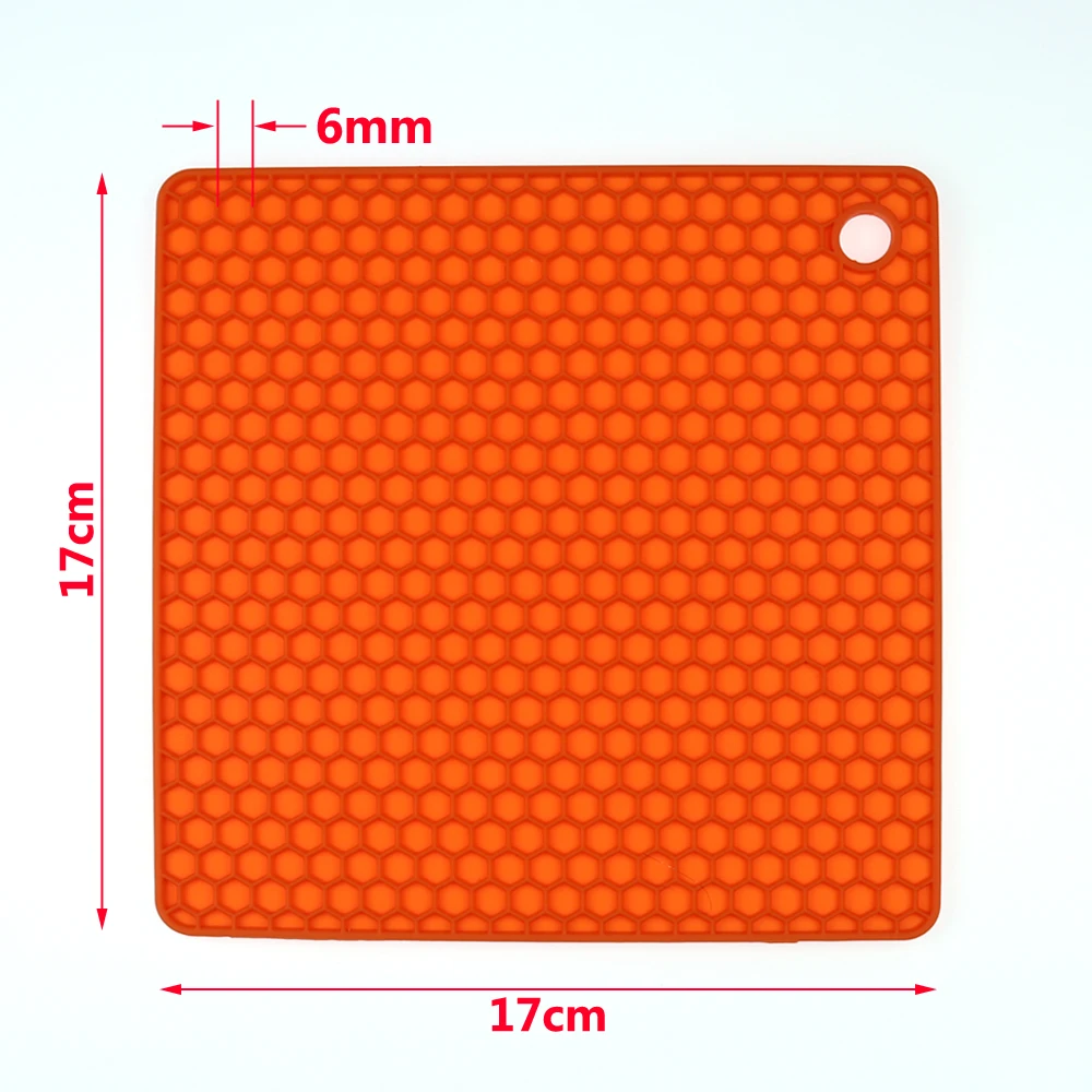 Bimoo-tapete de cuentas para escritorio, Material de silicona para atar moscas, 17CM X 17CM - imagen 4