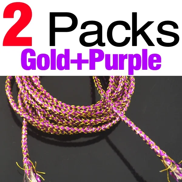 2 Pack Gold Purple