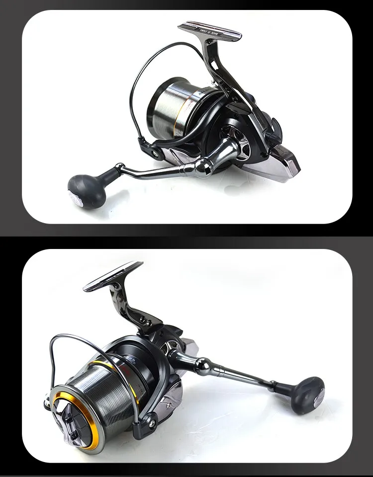 Este carrete de pesca de alto rendimiento está diseñado para precisión y durabilidad