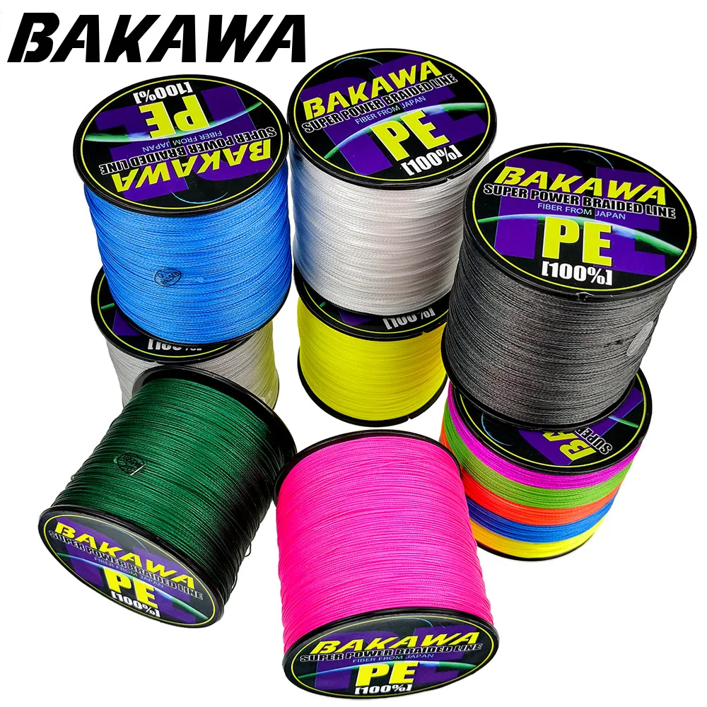 Línea trenzada BAKAWA 8 hilos para carpa – Superresistente - imagen 5