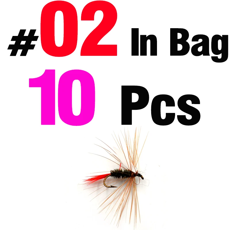 10pcs No 02 in bag