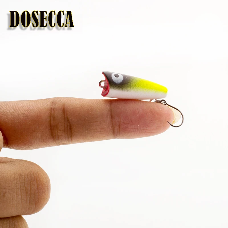 Señuelo de pesca duro, aparejo de pesca, cebo Artificial, 2,5 cm, 1,5g, 1 unidad