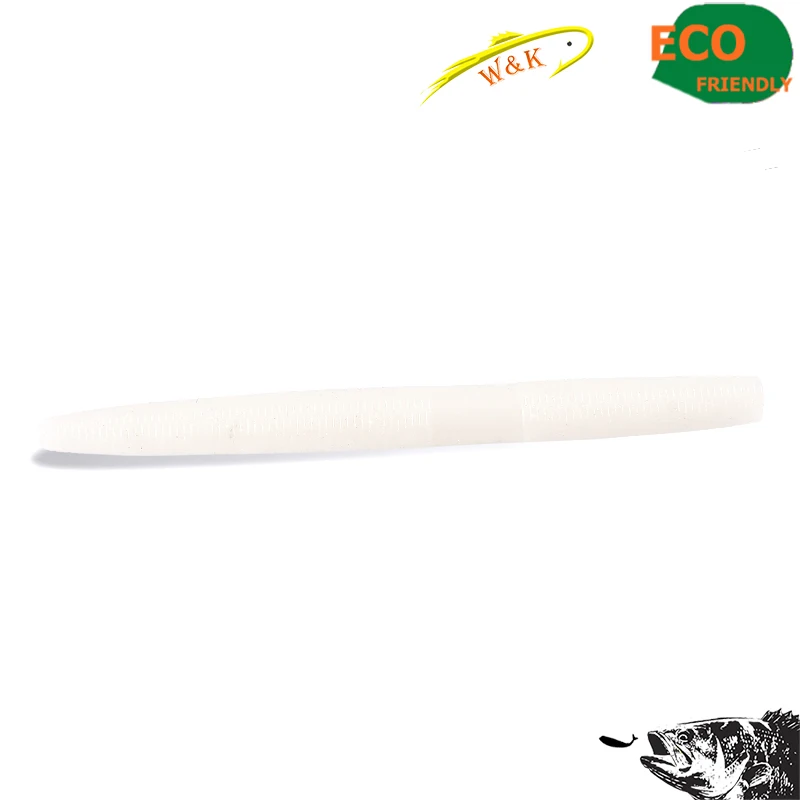 Senko-señuelo de gusano para estanque, perca de Lucio, señuelo de pesca de lubina a 4 pulgadas, 6 piezas, cebo suave con alto contenido de sal, interior, sin plomo - imagen 3