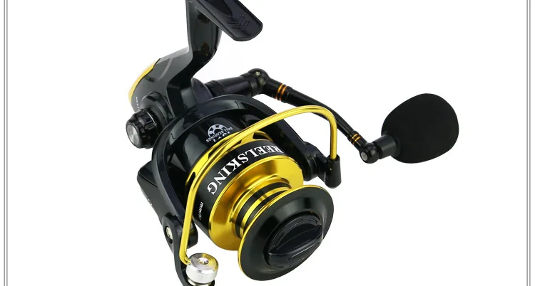 Experimente la emoción de la pesca con este carrete de alto rendimiento