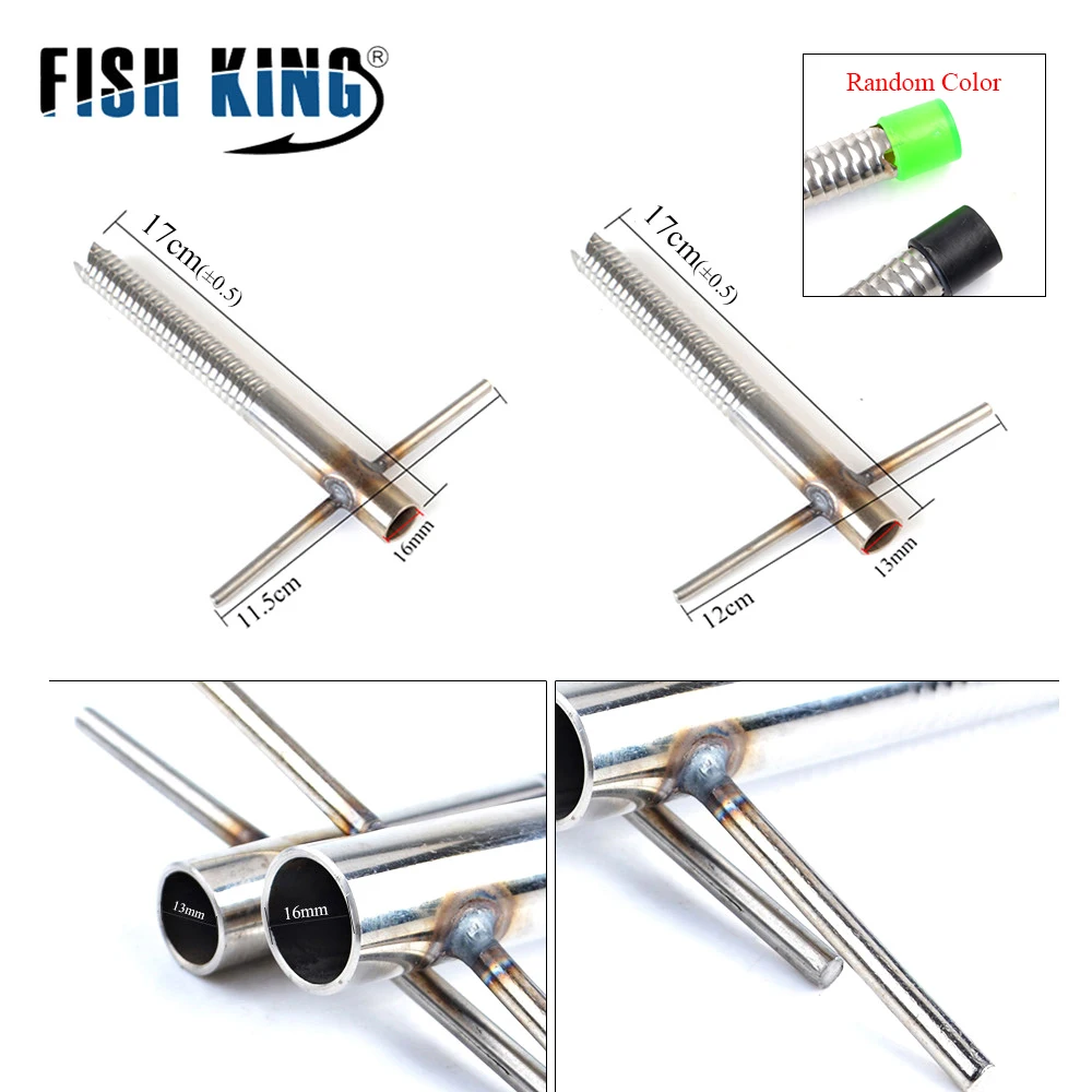 FISH KING-accesorios de Pesca en hielo, herramienta de perforación en hielo, aparejos de Pesca para deportes al aire libre, 1 paquete - imagen 2