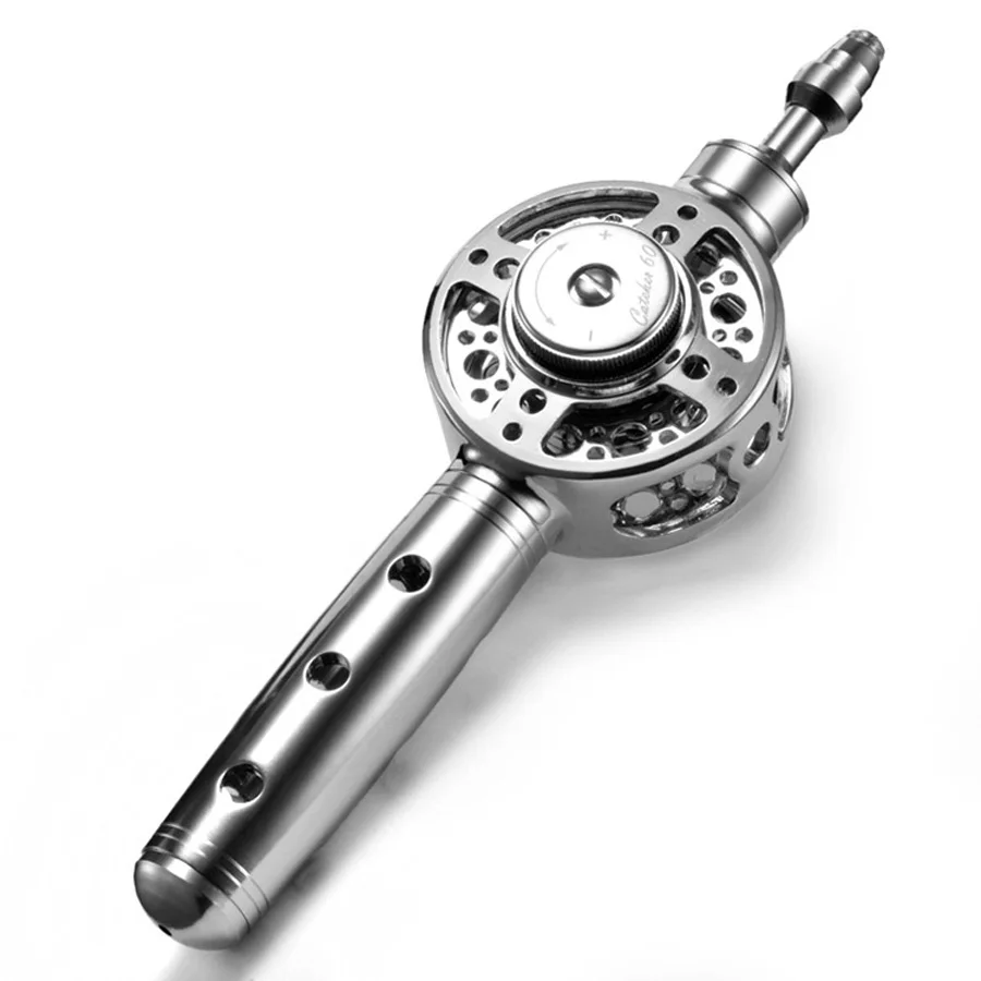 Señuelo de carrete de pesca de Metal completo, caña hueca Diy, mosca giratoria, 2 + 1BB, línea de pesca, Baitcasting, mano izquierda y derecha - imagen 3