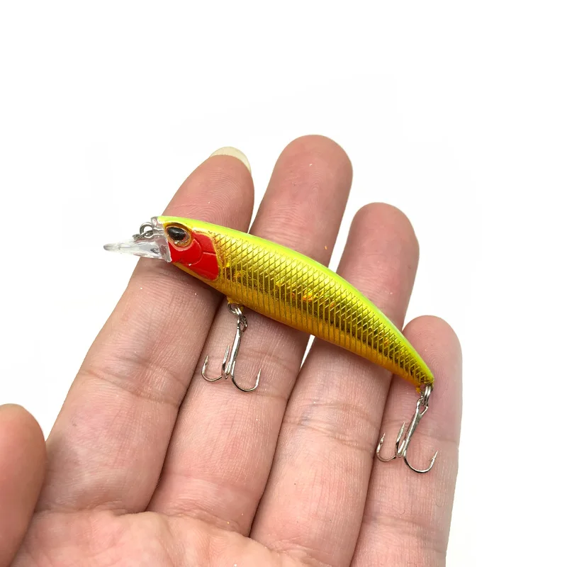Señuelo de pesca duro Crankbait Artificial, Mini Japon wobler na ryby popper, aparejos de pesca, 65mm, 5g, 1 ud. - imagen 4