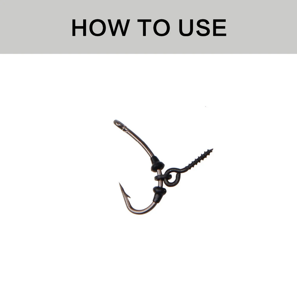 JSM 50 Uds 100 Uds gancho detiene cuentas accesorios de pesca de carpa Stoper pesca de carpa pelo Chod Ronnie Rig Pop UP Boilies Stop - imagen 4