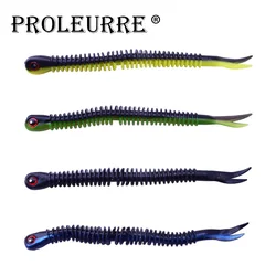 Cebo blando YR-356 – Silicone gusanos y cangrejo para pesca