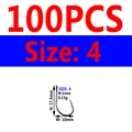 100pcs size4