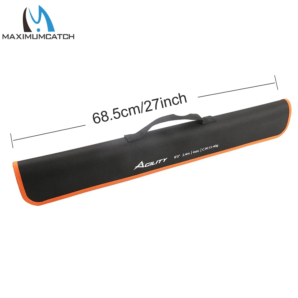 Maximumcatch 2,4 M peso del señuelo 15-40g caña de pescar giratoria para pesca con señuelo - imagen 5