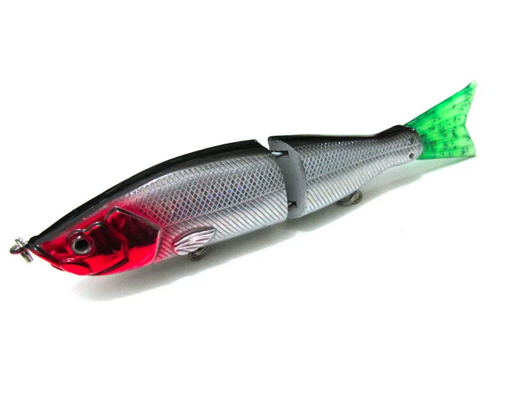 Señuelo de sección de pesca 18cm 55g lubina Artificial cebo de lanzamiento de tiro largo 2 segmentos señuelos 1 pieza venta - imagen 4