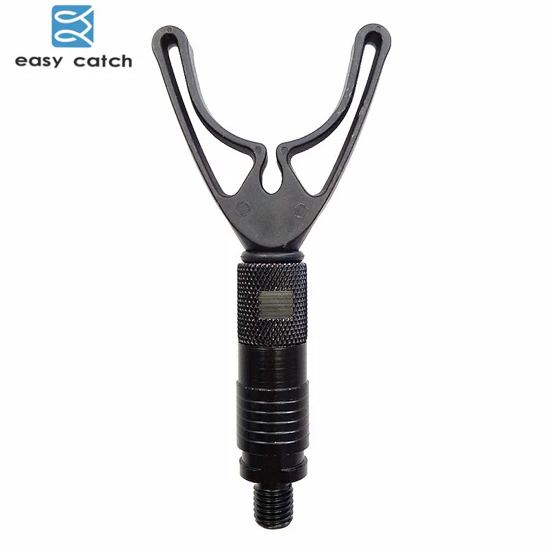 Conector adaptador de liberación rápida de aleación de aluminio, Conector de soporte de varilla de alarma de mordida de caña de pescar de carpa, fácil de atrapar, 1pc - imagen 5