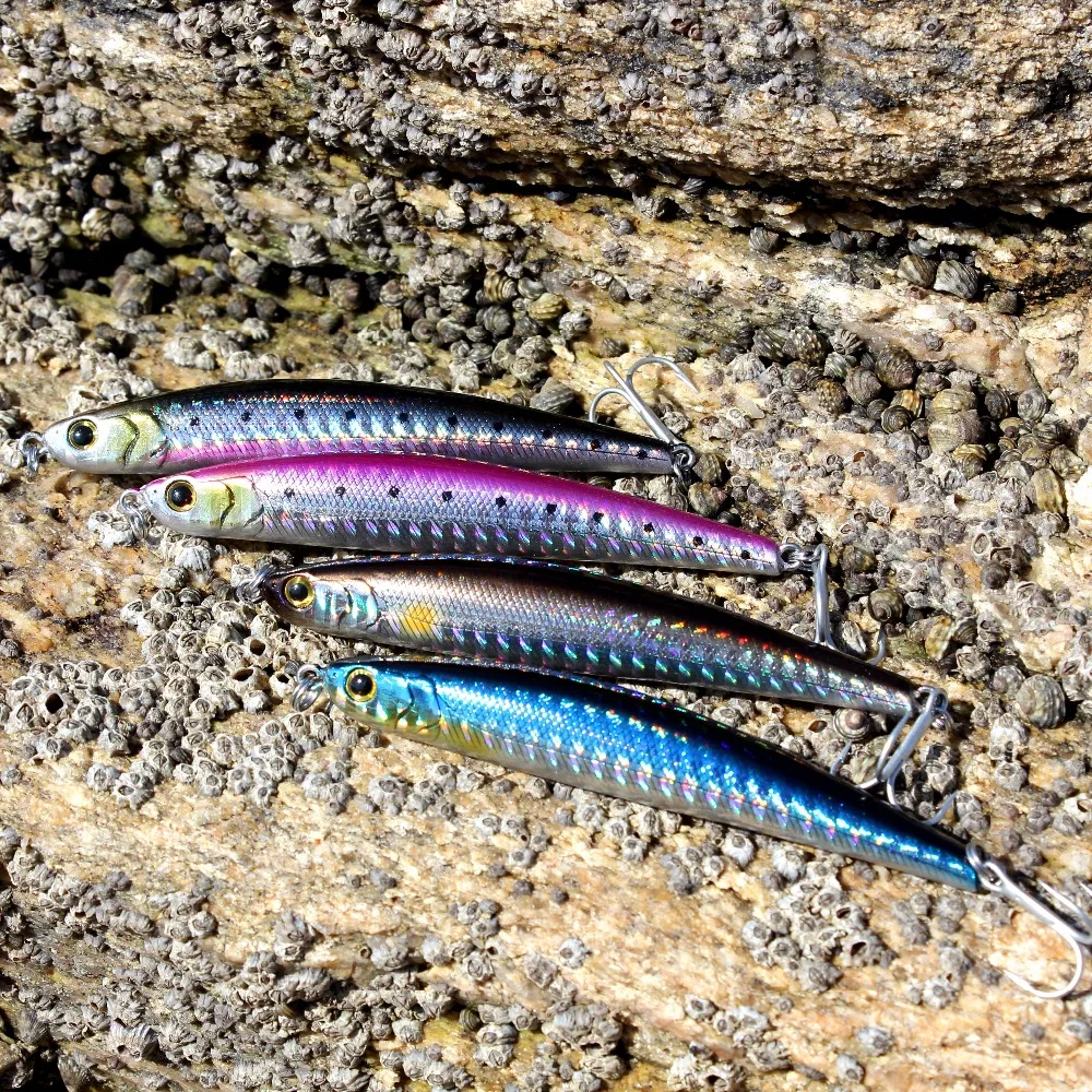 AOCLU-lápiz de hundimiento Wobbler, 9cm, 28,3g, cebo duro, señuelo de lubina, agua salada, gancho VMC, pesca en roca, barco de aguas profundas - imagen 4