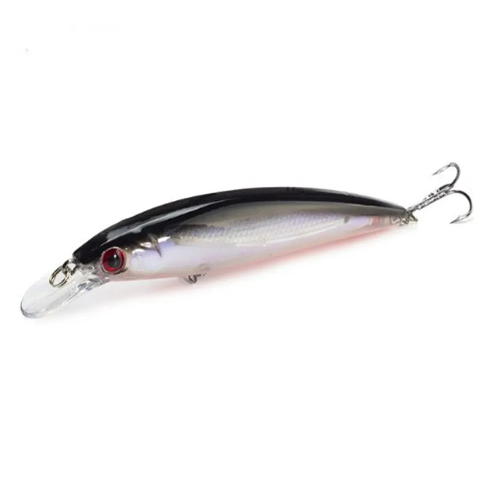Señuelo de pesca de pececillos, cebos duros láser de 13g/11cm, Wobblers artificiales, Crankbait, aparejos de pesca de carpa, 10 colores disponibles, 1 ud. - imagen 3