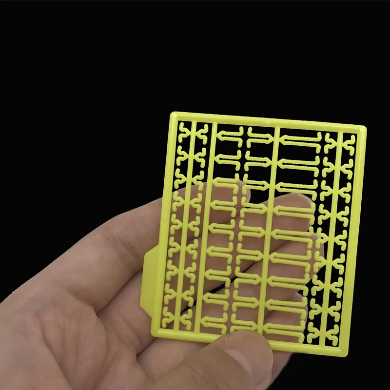 Shaddock-aparejo de pelo de pesca de carpa, 10 piezas, Boilie topes de plástico, tope de mancuerna, herramientas de carpa con colores mezclados - imagen 4