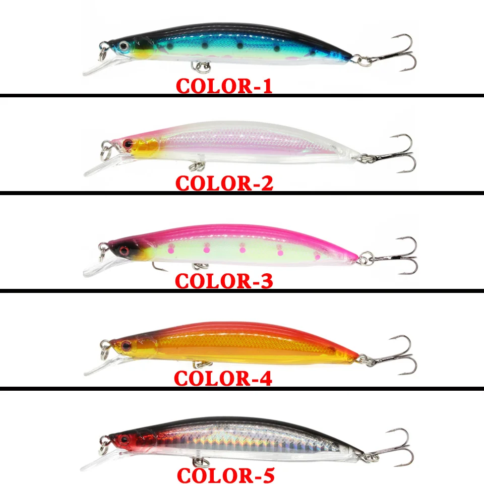 LEOSPORT-Señuelos de Pesca con ojos 3d, cebo Crankbait Wobblers, aparejos Isca Poper, Japón, 11,5 cm, 13g, 1 ud. - imagen 4
