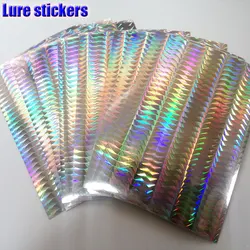 Pegatinas holográficas para señuelos de pesca