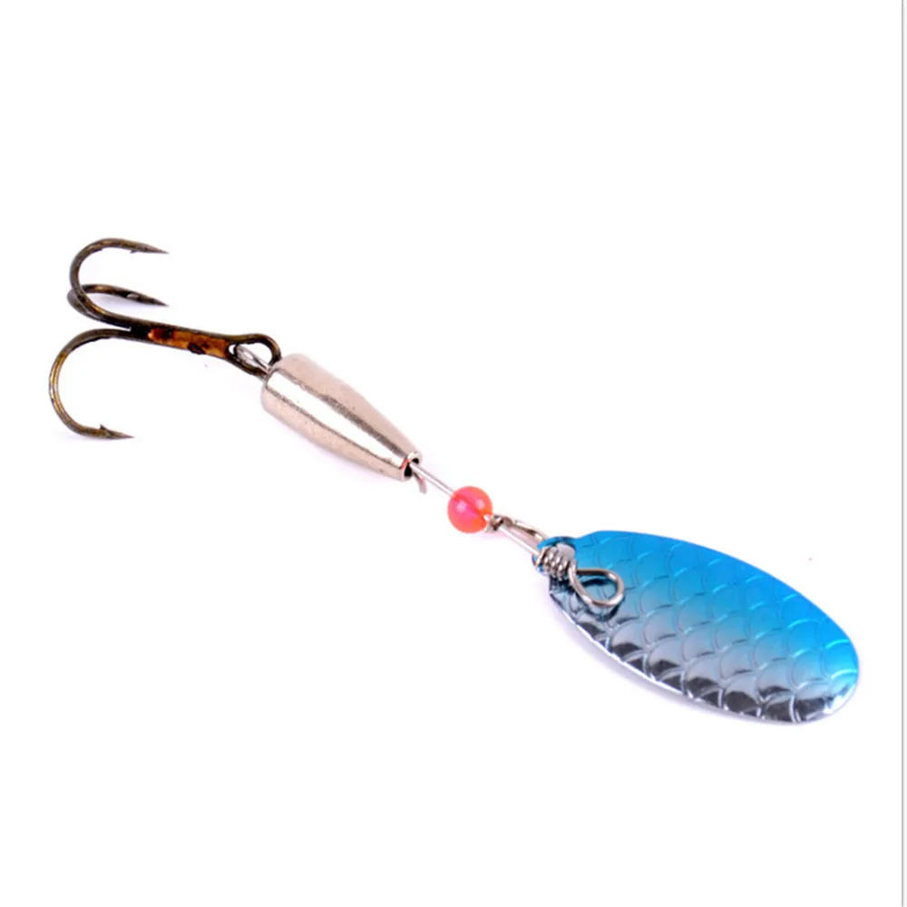 Señuelo de pesca giratorio, cebo de Metal con lentejuelas, Wobbler Crankbait para Lucio, Carpa, aparejos de pesca, 6cm, 4,5g, 1 ud. - imagen 3
