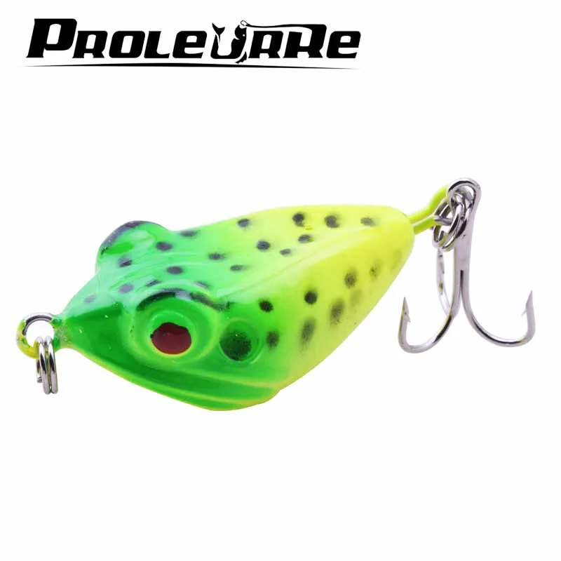 Señuelo de pesca de 4cm y 6g, Señuelos de pesca de agua superior, wobbler isca, cebo duro artificial, Topwater swimbait Poppers YR-448, 1 ud. - imagen 5