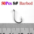 50Pcs 8 Barbed
