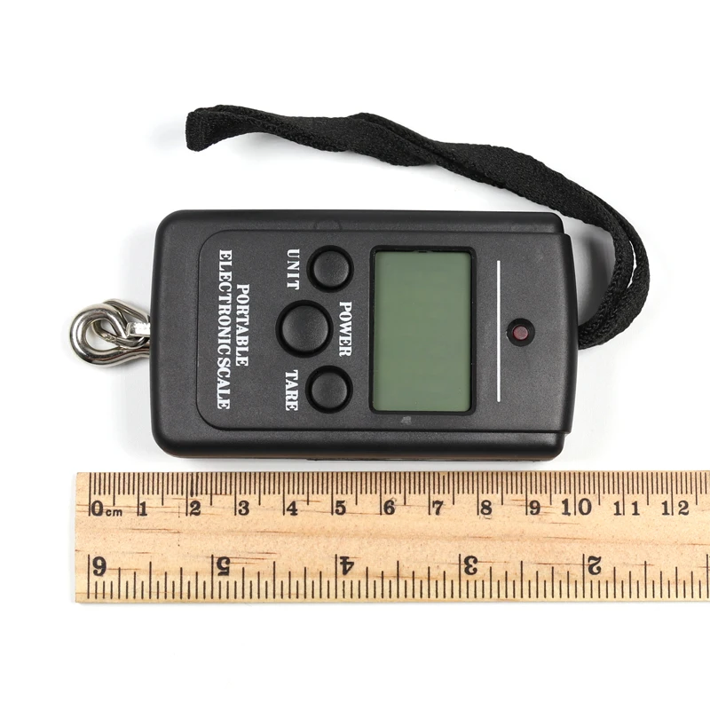 Bimoo-báscula electrónica portátil para pesca de carpa, gancho de peso, herramientas de pesca digitales de bolsillo, 40KG, 1 ud. - imagen 3