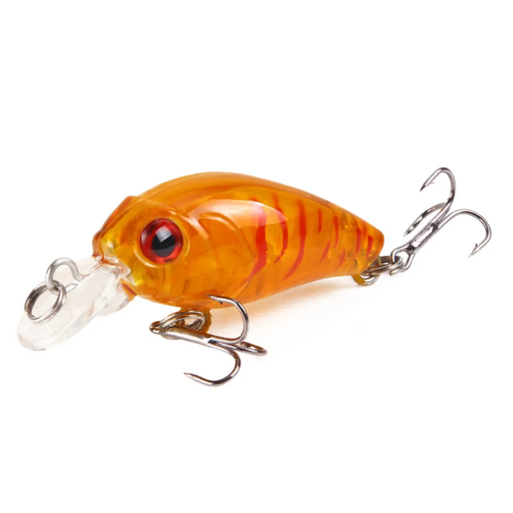 Señuelo de Pesca Minnow realista, anzuelos de Pesca de 4cm y 3,5g, Wobblers de plástico duro Artificial, aparejos de Pesca Crankbait, 1 ud. - imagen 4