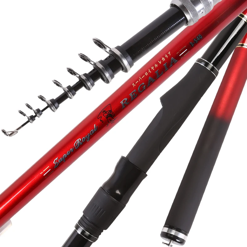 Caña De pescar telescópica De carbono, accesorio De posicionamiento superduro, sección larga, ultraligera, Olta - imagen 2