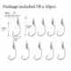10pcs 3.5g hook