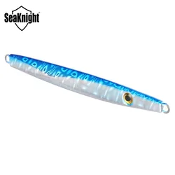 SeaKnight-señuelo de pesca Jigging SK303, 100g, 150mm, 1 unidad, cebo duro de Metal, cuchara de pesca de agua salada, barco, aparejos de pesca de carpa