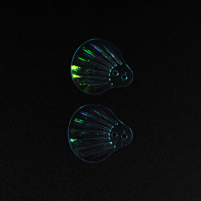 Señuelo giratorio de plástico con forma de perla para pesca, cebo blando para pesca, anzuelo de enmalle, Streamer, atractor brillante, accesorios de cuchara, 30 Uds. - imagen 3