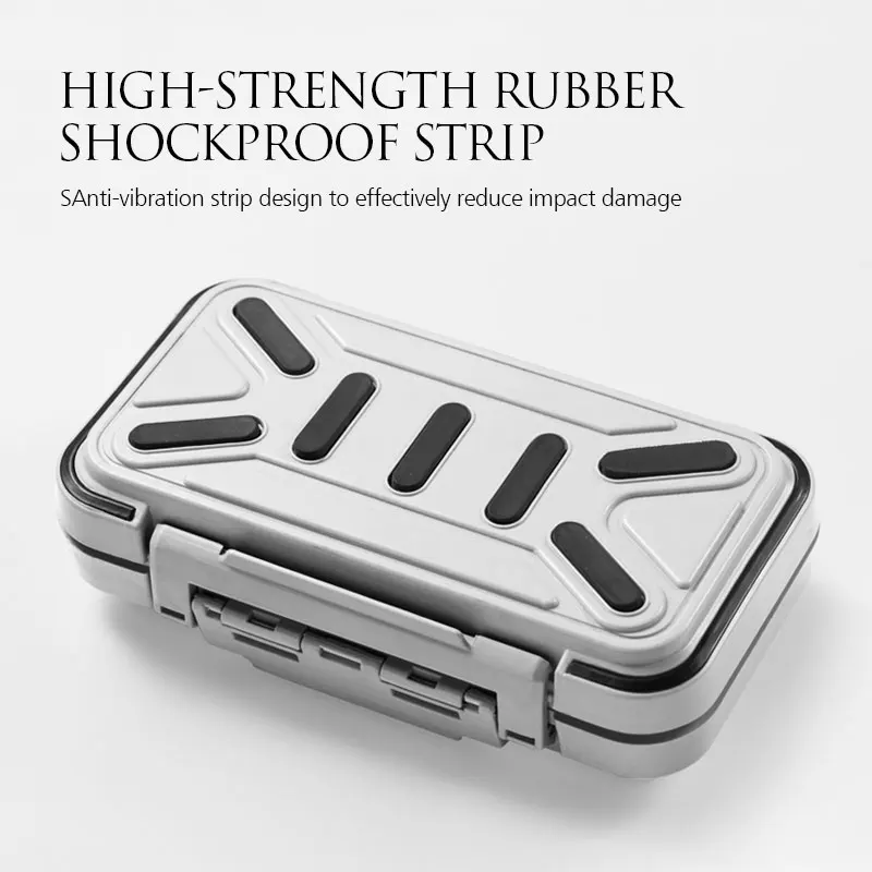 Caja de pesca multifunción resistente al agua, aparejos de pesca portátiles ABS, accesorios, anzuelos, Minnows, herramienta, Spinner, señuelo, cajas de cebo, almacenamiento - imagen 2