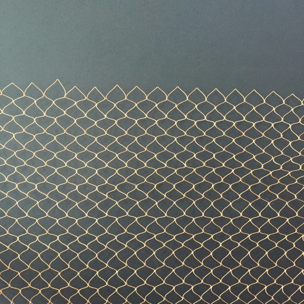 Red fundida Finefish-USA, línea marrón fuerte, red de pesca, red de caza para pescar, malla pequeña, redes para lanzar a mano - imagen 3