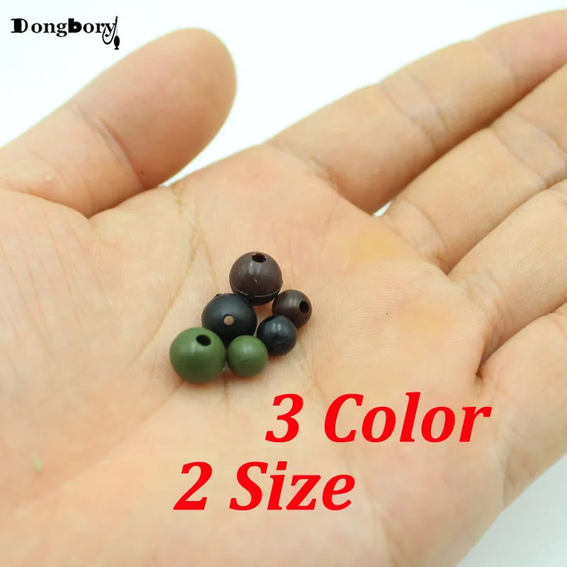 Cuentas de goma blanda para pesca de carpa, aparejo flotante para pesca de carpa, 100 unidades - imagen 2