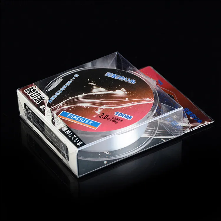 Sedal de Pesca de Mar de fluorocarbono, señuelo resistente al desgaste, nailon transparente, nuevo estilo, 100M, gran oferta - imagen 3