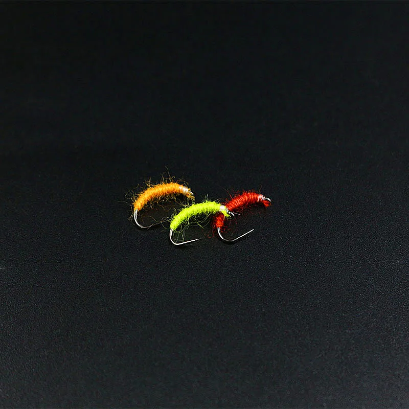 Hilo de ninfas de microdiámetro para cuerpos de moscas pequeñas, hilo de atado de moscas secas, materiales de atado de caddis, 25 colores por juego, nuevo - imagen 5