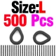 L 500PCS
