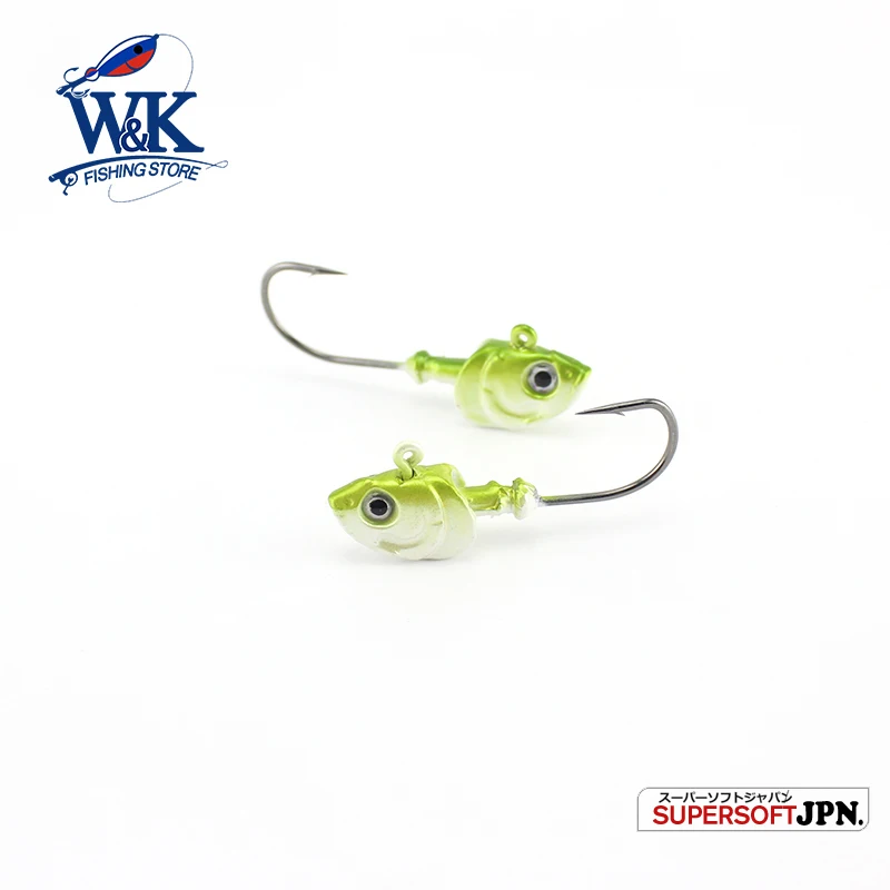 W & K-anzuelo de Pesca de 20g, anzuelo de plomo, señuelo suave, accesorios de aparejos de Pesca - imagen 4