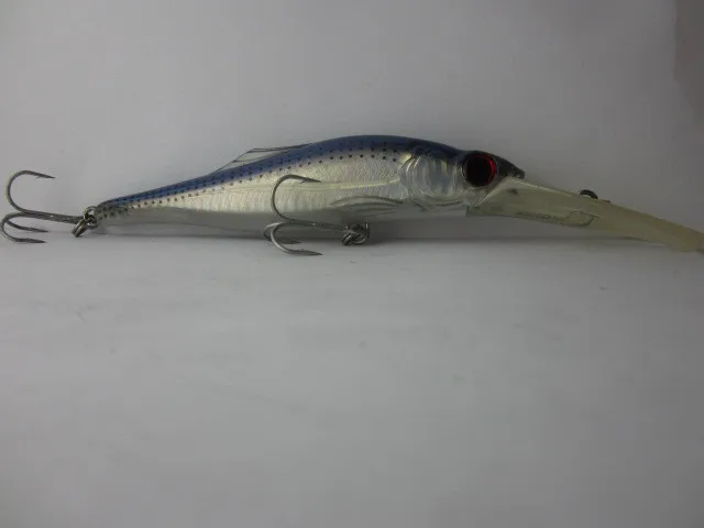 BassLegend pesca Crankbait profundo pececillo flotante para Lucio Jerkbait señuelo de pesca 40g/140mm de profundidad 3,5-8m - imagen 4