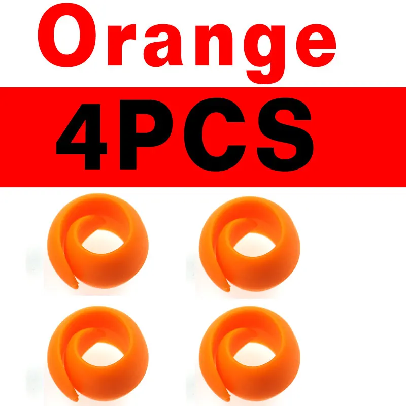 4pcs Orange