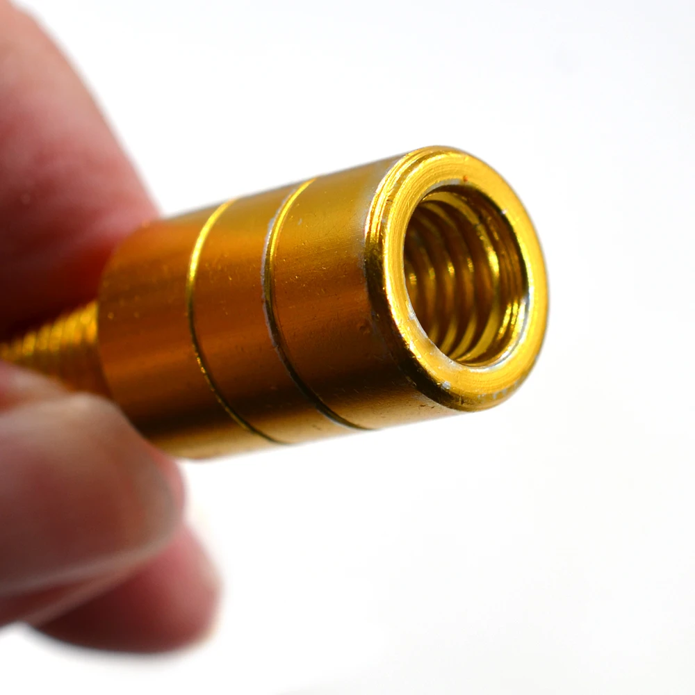 MNFT-conector de cápsula para caña de pescar, adaptador de cabeza de red de tornillo M8/M10/M12, arpón de aterrizaje de pesca, piezas de caña de red de inmersión - imagen 5