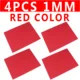 4pcs red