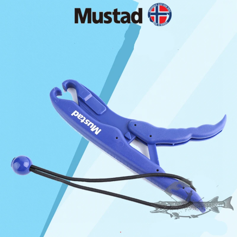 MUSTAD-agarre de pesca de plástico ABS, agarre flotante de 25cm, controlador de pescado ultraligero con cuerda de retención, herramienta de señuelo de pesca - imagen 4