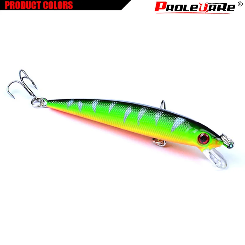 Proleurre-señuelo de pesca de 9cm y 5g, cebo duro Artificial para pececillos, Wobblers, anzuelos, aparejos de pesca - imagen 4