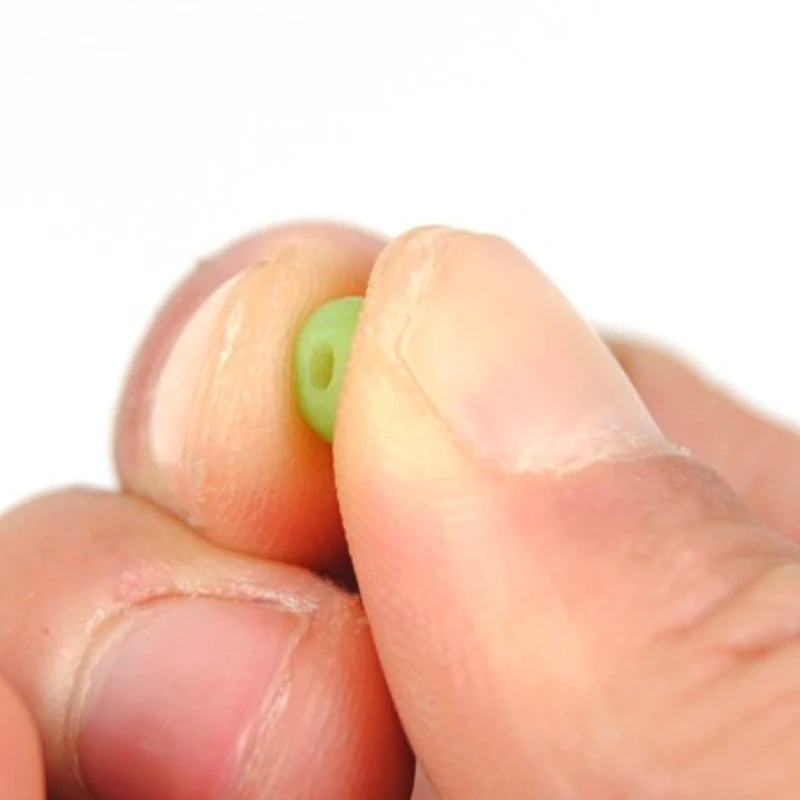 Wifreo-Cuentas redondas luminosas para pesca, accesorios de señuelo de pesca de agua dulce y salada, brillo de oscuridad, 100 unids/lote - imagen 4