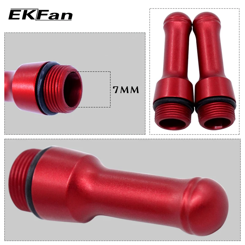 EKFan-carrete de pesca de alta calidad, soporte para rueda giratoria, herramienta de pesca - imagen 3