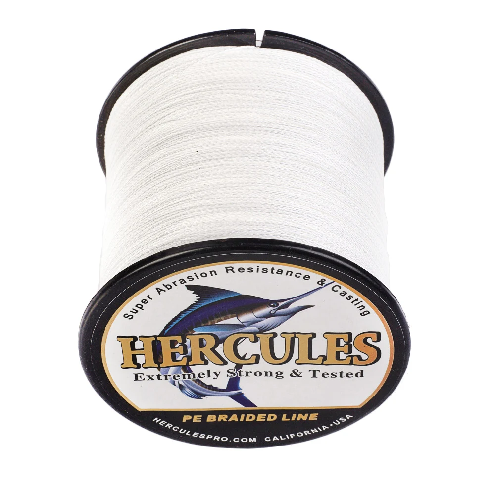 Hercules Línea Trenzada 4 Hilos – Multifilamento PE Suave para Carpa - imagen 5