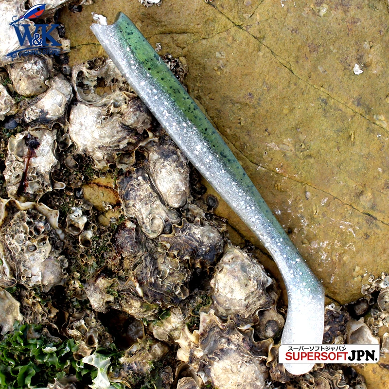 Sábalo de paleta de 22cm, sábalo de cola de paleta, tamaño grande opcional, Color suave, acción del sábalo de arrastre, cebo de silicona suave, señuelo de pesca - imagen 3